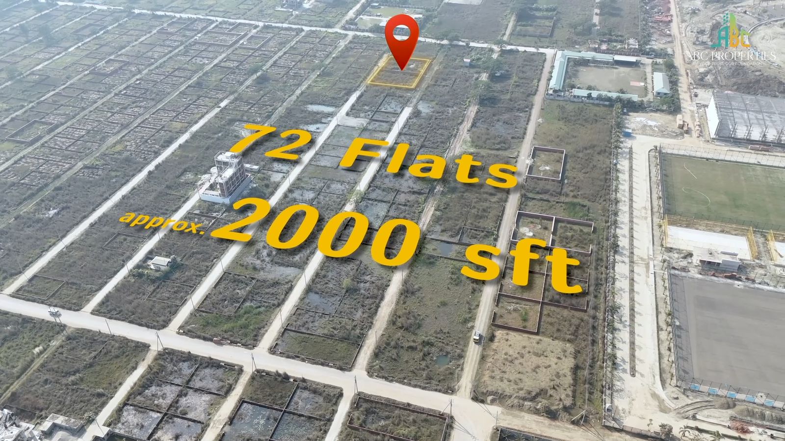 Bashundhara east corridor development strip.